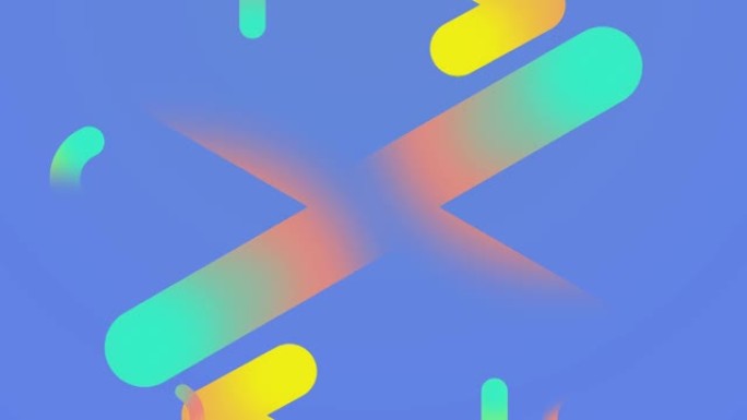 彩色无缝几何图案背景4k