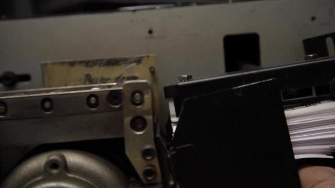 工业标签印刷-旧机器