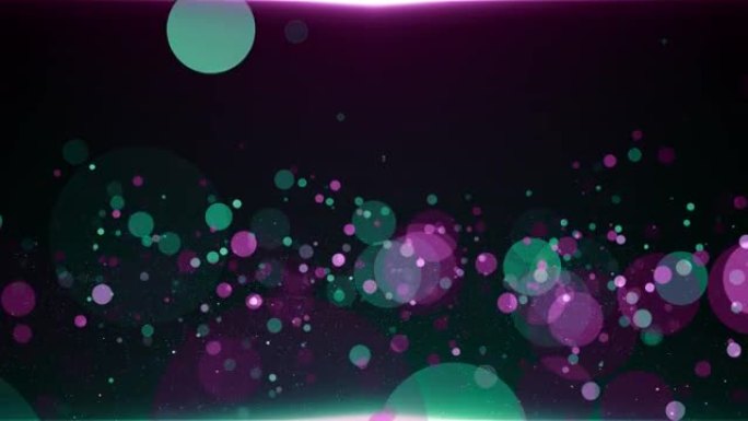 粒子绿色粉色事件游戏预告片标题电影音乐会舞台背景循环