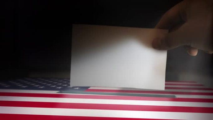 投票表决美国国旗