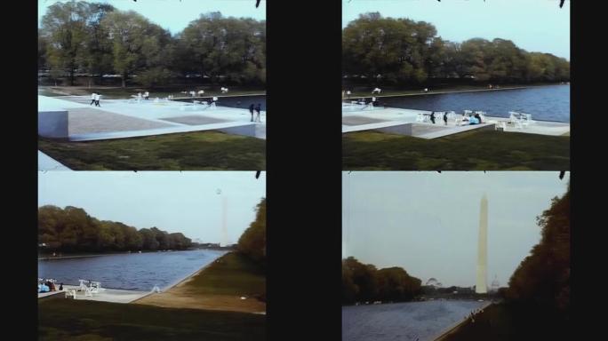 美国1974，华盛顿方尖碑湖