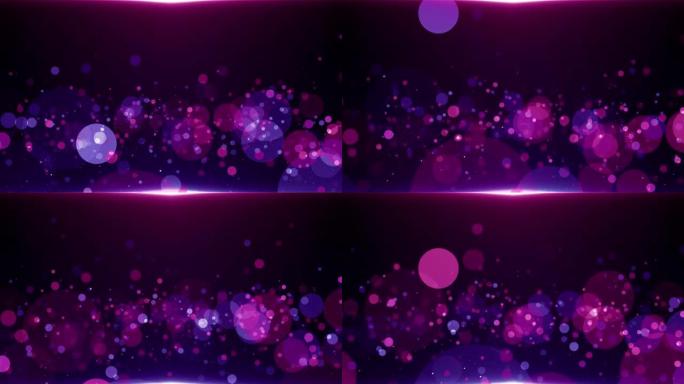 粒子粉色紫色事件游戏预告片标题电影音乐会舞台背景循环