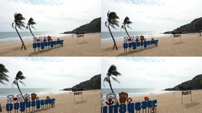 大海 航拍 渔船 海南 三亚 呆呆岛