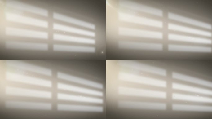 窗户投影04建筑物光影变化斑驳的影子白墙