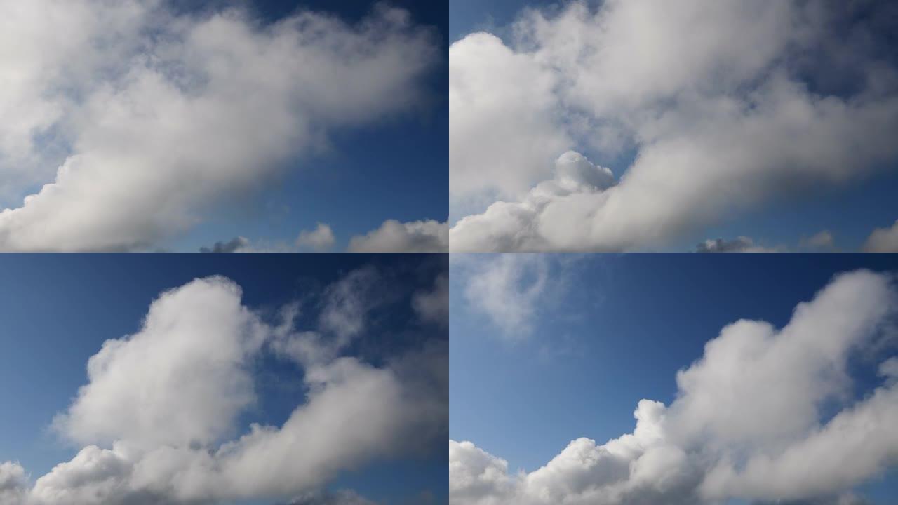 云运动云层蓝天流云