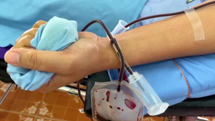 血液供应和献血。医疗保健和公共卫生的概念。