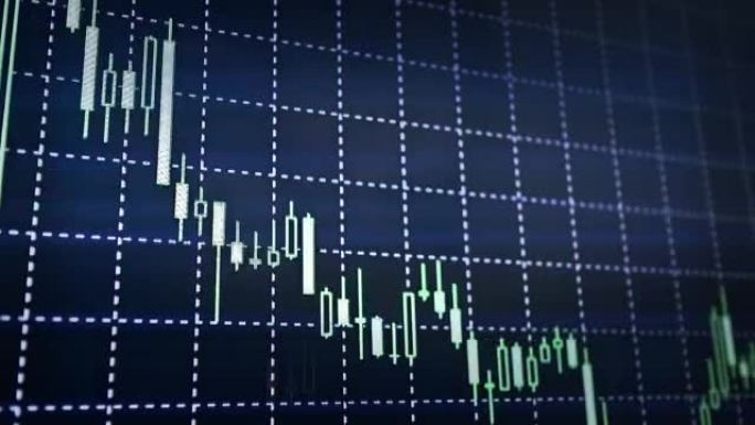 交换在线报价。加密货币。经济数据的流动。金融概念。交易者通过经典电话给客户打电话。金融市场之美。巨大