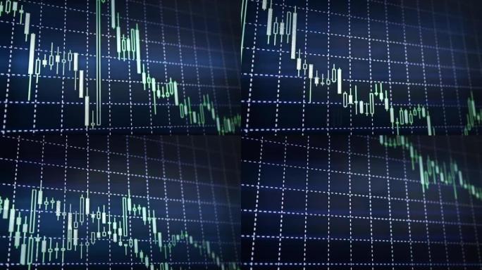 交换在线报价。加密货币。经济数据的流动。金融概念。交易者通过经典电话给客户打电话。金融市场之美。巨大