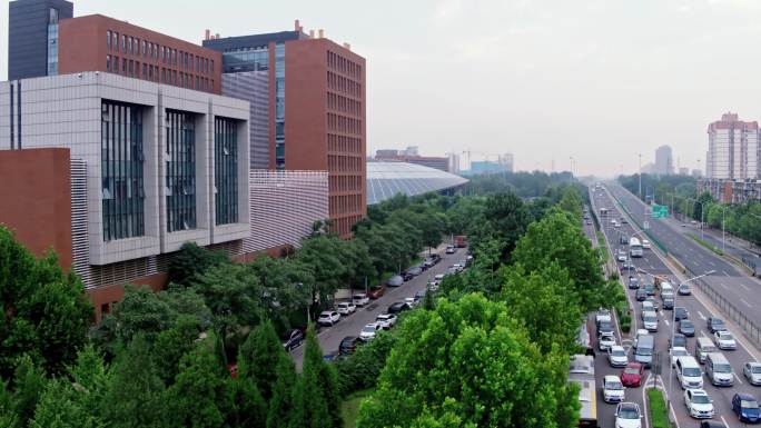 北京工业大学航拍