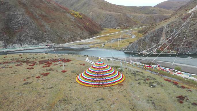 川西  自然  四川 西藏 风光 航拍