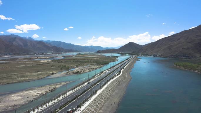 水体 水资源 河流 河沙 西藏 拉萨