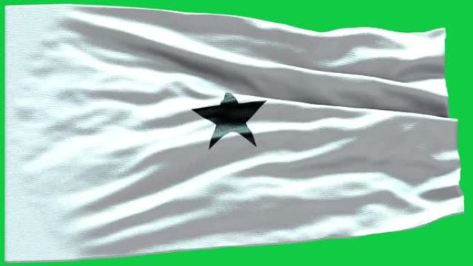 4k高度详细的加纳国旗-加纳国旗高细节-加纳国旗波模式可循环元素
