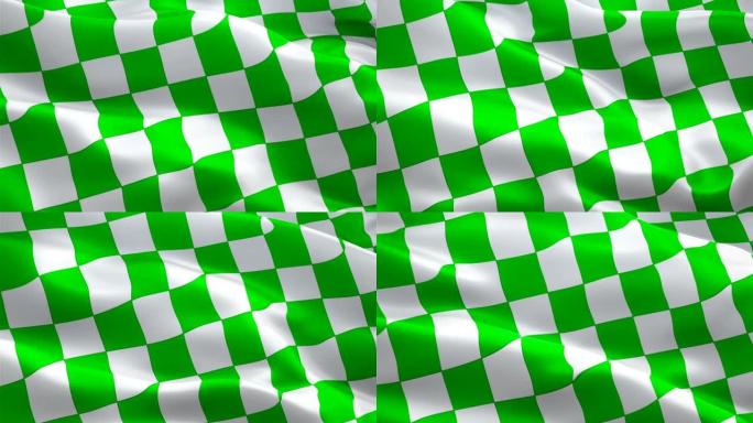 方格背景。绿色方格布无缝格纹纹理，适用于格子、桌布、衣服、衬衫、连衣裙、纸壁纸和纺织品。格子广播高科