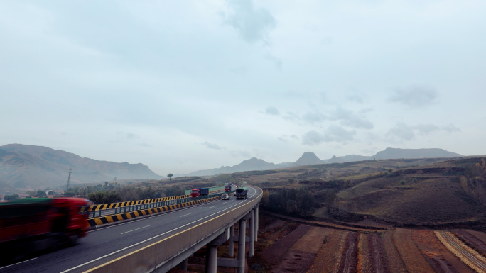 高速公路延时4K