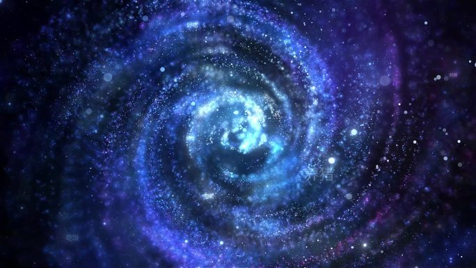 宇宙文字银河系粒子科技星空文字星辰天空