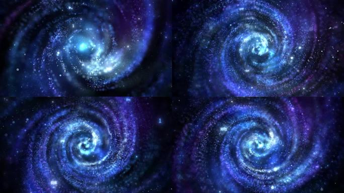宇宙文字银河系粒子科技星空文字星辰天空