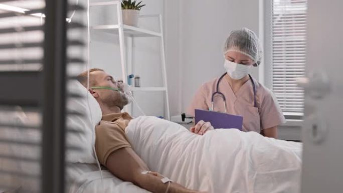 Nurse Talking to Patient