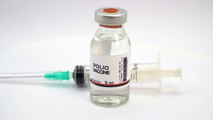 脊髓灰质炎疫苗和注射器