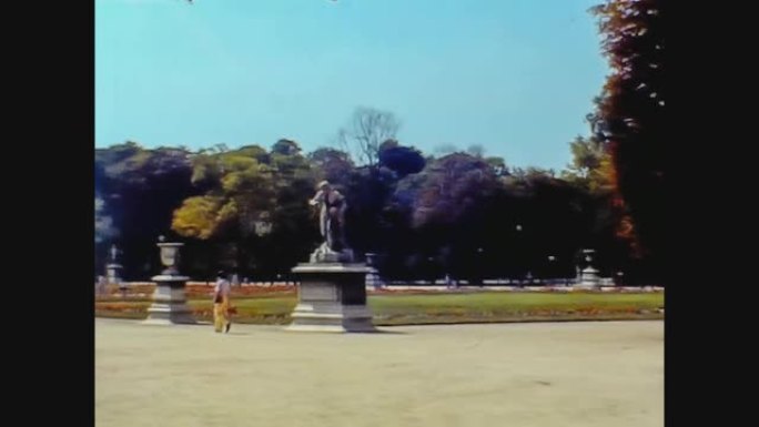 法国1976，Jardin du Luxembourg在巴黎