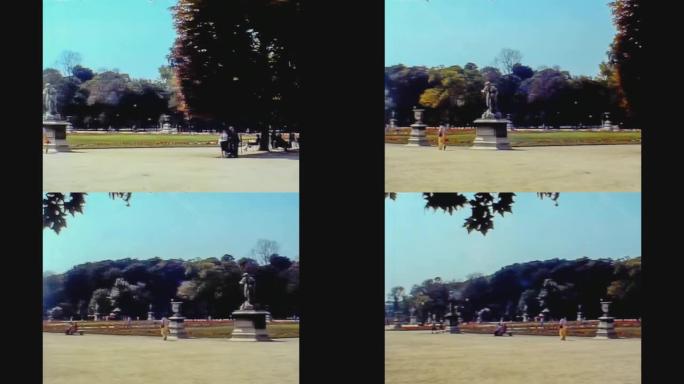 法国1976，Jardin du Luxembourg在巴黎