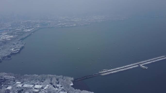 杭州雪景 保俶塔雪景 雪景 断桥 北山路