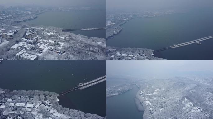 杭州雪景 保俶塔雪景 雪景 断桥 北山路