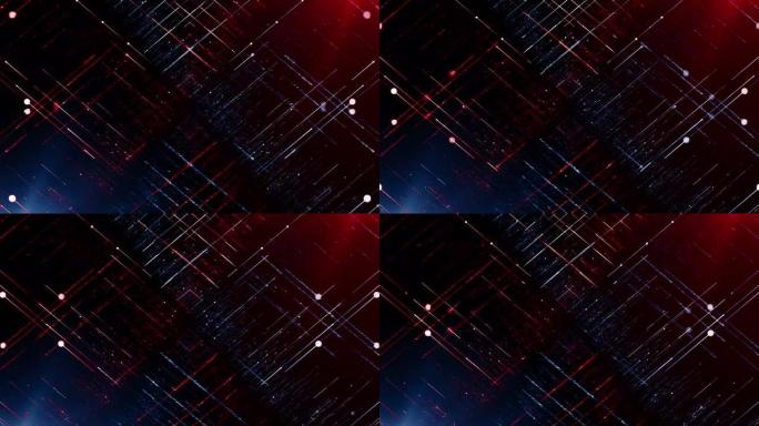 粒子蓝色红色事件游戏预告片标题电影音乐会舞台背景循环