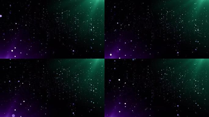 粒子紫罗兰绿色事件游戏预告片标题电影音乐会舞台背景循环