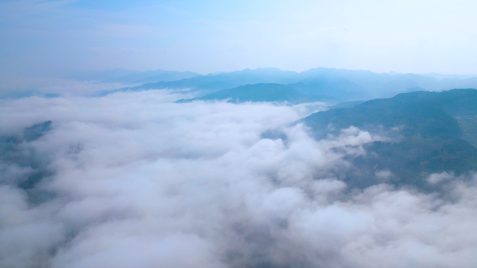 山区云海延时合集4k