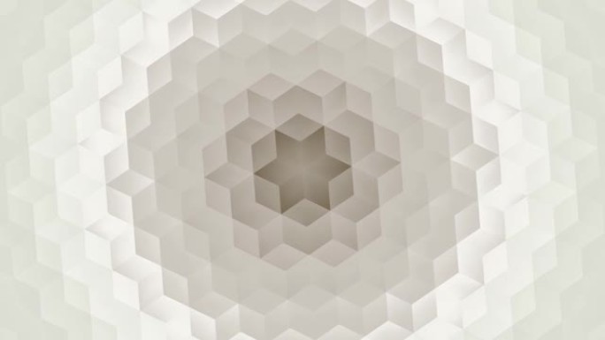 白色和灰色菱形元素旋转的抽象几何马赛克