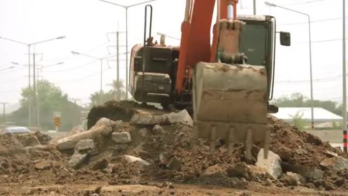 用于道路建设工程的重型设备