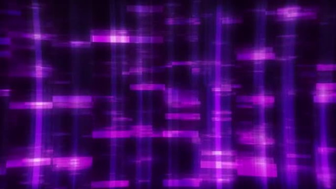 4k霓虹抽象紫色技术背景