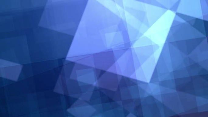 4k蓝色抽象背景与正方形