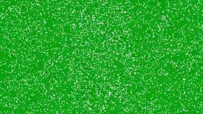 魔法粒子绿屏运动图形
