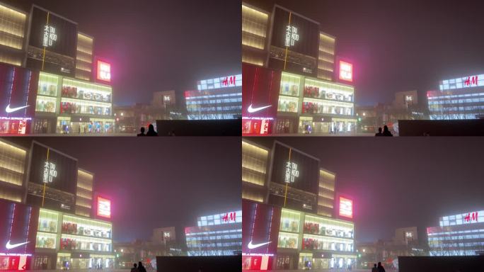 北京沙尘天气实拍
