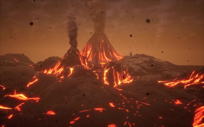 火山岩浆