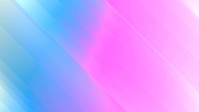 具有时尚彩虹色渐变和移动对角线彩色条纹的抽象背景。3d渲染动画4K UHD
