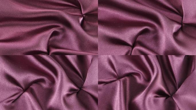 紫色色调的缎子，李子色，窗帘