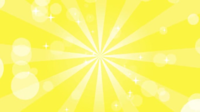 集中线条和灯光黄色抽象背景