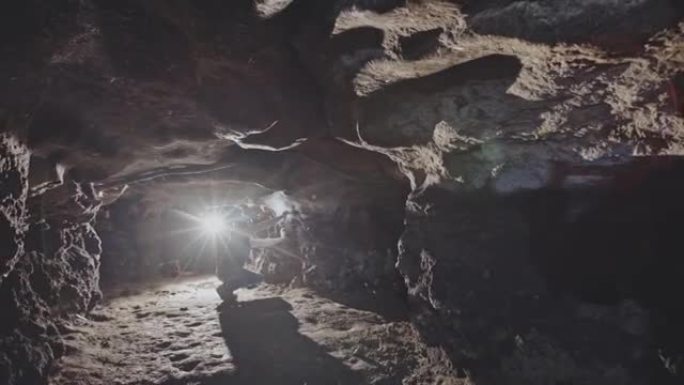穴居人对洞穴中的品种进行研究