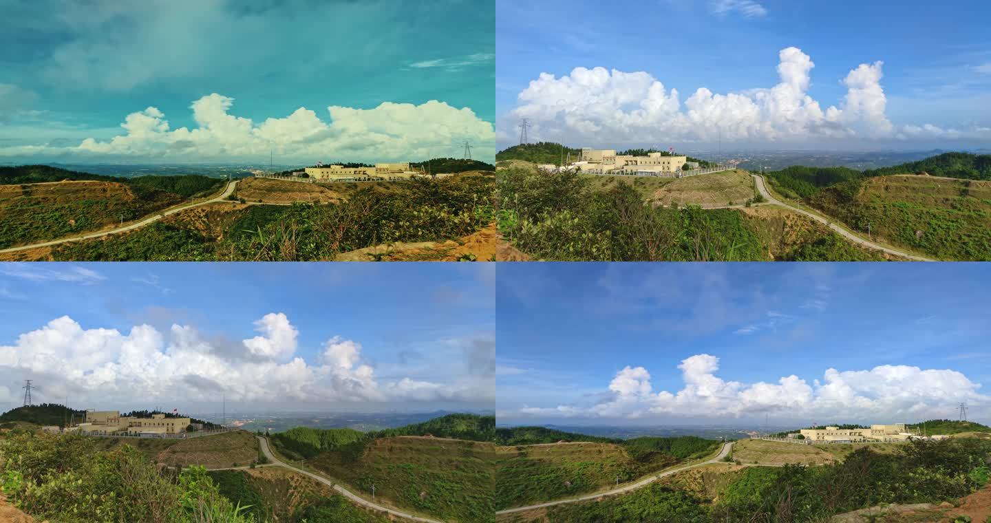 山上配电站延时