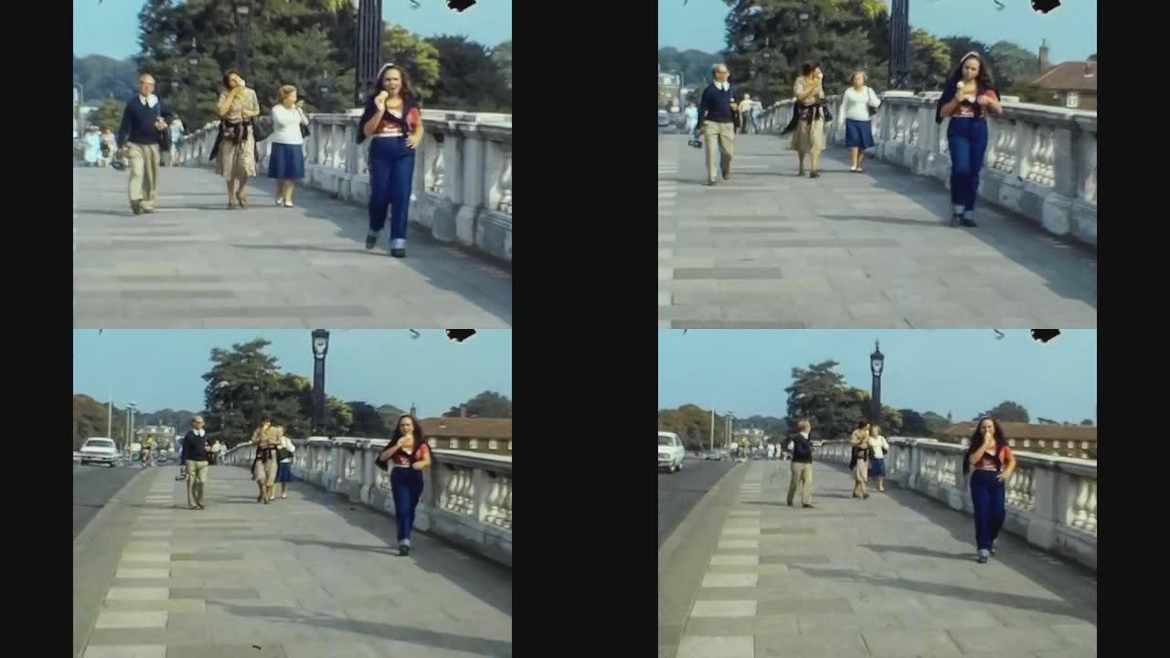 英国1979，伦敦街景与人6