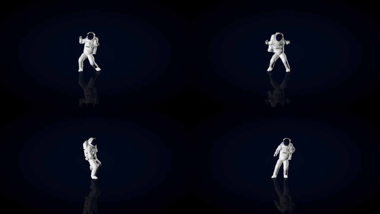 宇航员跳舞无缝循环