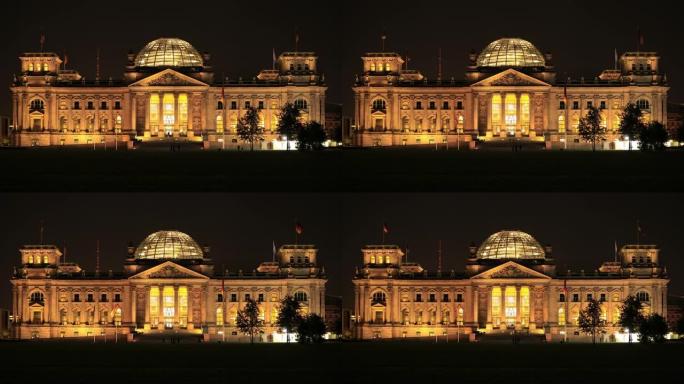 柏林国会大厦德国首都著名地标