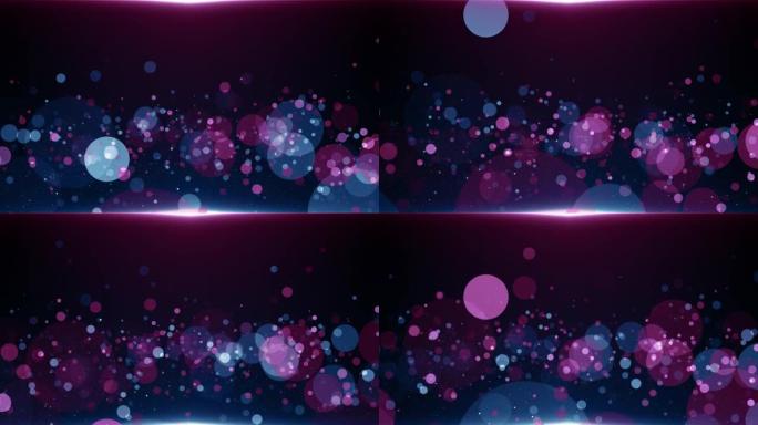 粒子蓝色粉色事件游戏预告片标题电影音乐会舞台背景循环