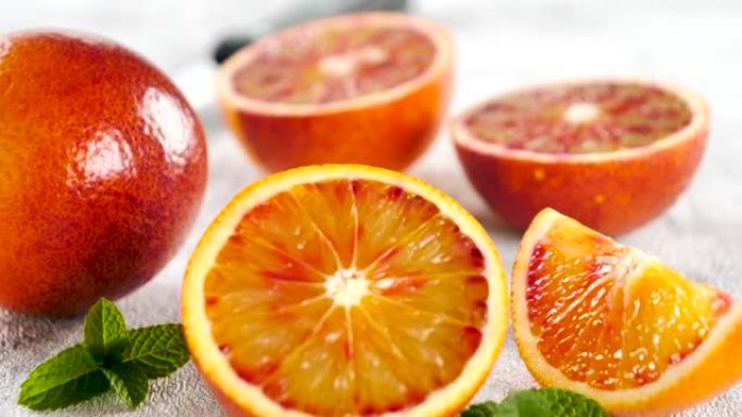 红色橙色水果-柠檬味水果