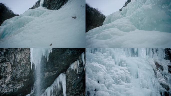 冰川冰瀑布