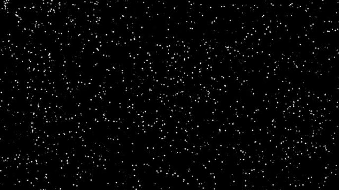 闪烁的星星运动图形与夜晚背景
