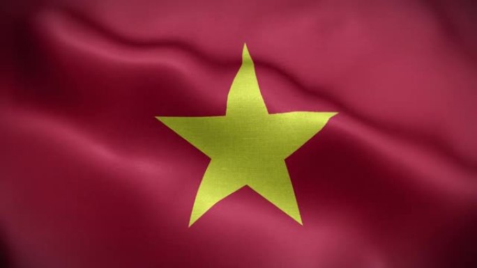 越南国旗纹理挥舞前背景高清
