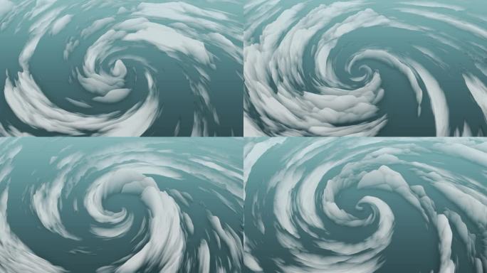 抽象海洋旋涡
